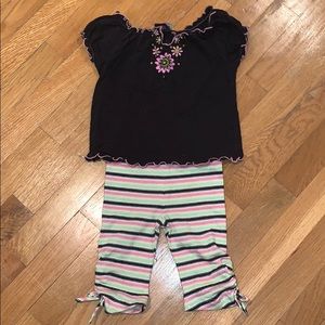 Paper doll size 24months 2-piece set